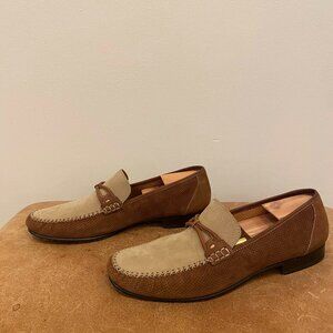 Vintage suede loafers